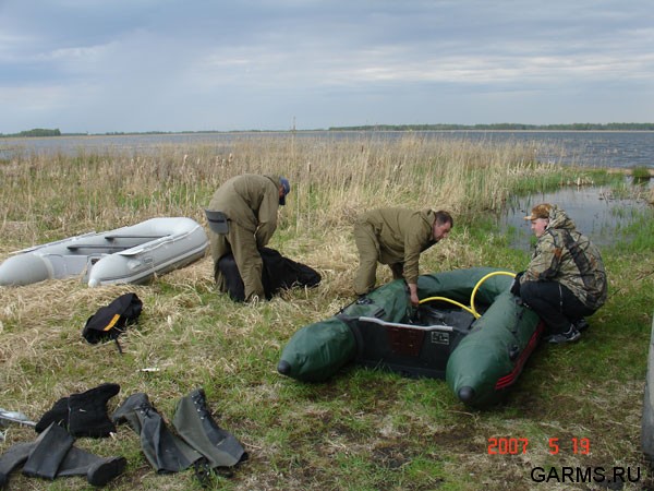 Рыбалка на окуня на Песчанке май 2007г.(Челябинская область)