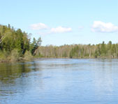 Рыбалка на реке Лямин (ХМАО)           июнь 2007г.