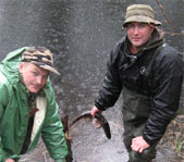 Рыбалка на реке Лямин (ХМАО)           июнь 2007г.