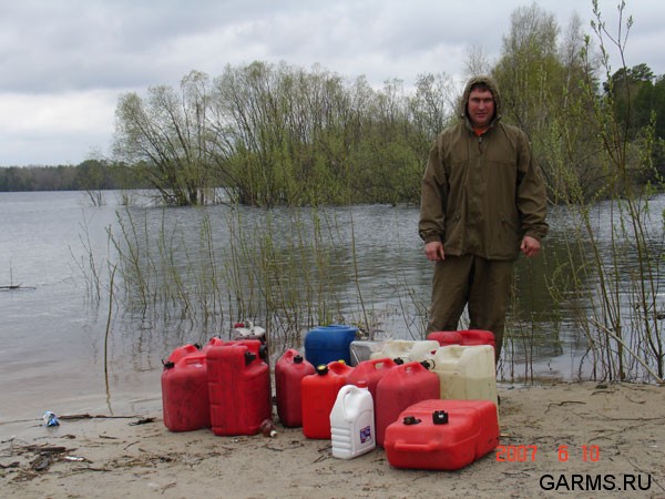 Рыбалка на реке Лямин (ХМАО)           июнь 2007г.