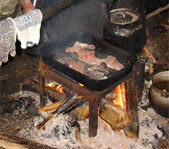 Рыбалка на реке Лямин (ХМАО)           июнь 2007г.