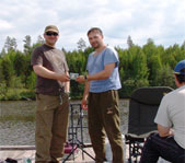 Карповый фестиваль на Соколовском пруду июнь 2008г. (Свердловская область)