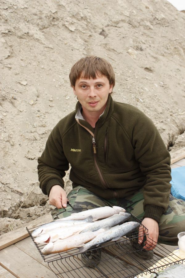 Ловля форели май 2009г. (Челябинская область)