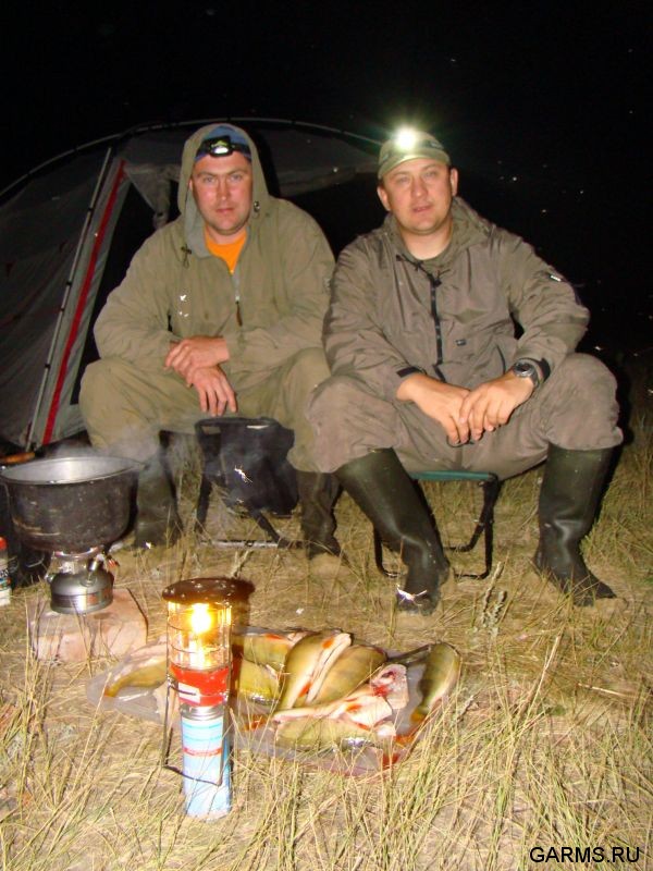 Рыбалка на окуня август 2009г. (Казахстан)