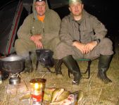 Рыбалка на окуня август 2009г. (Казахстан)