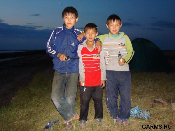 Рыбалка на окуня август 2009г. (Казахстан)
