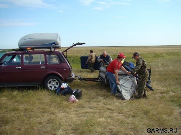 Рыбалка на окуня август 2009г. (Казахстан)