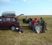 Рыбалка на окуня август 2009г. (Казахстан)