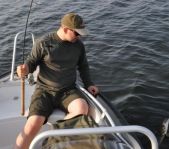 Рыбалка на Нижней Волге август 2010 г.