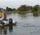 Рыбалка на Нижней Волге август 2010 г.