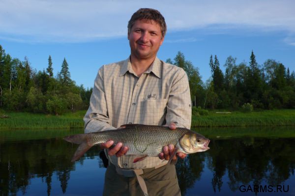 Рыбалка на реке Северная Сосьва июль 2012 г.(ХМАО)