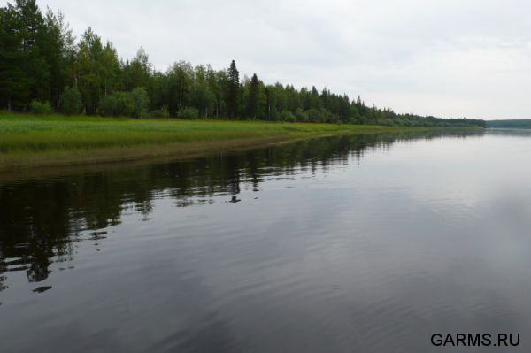 Рыбалка на реке Северная Сосьва июль 2012 г.(ХМАО)