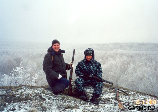 На перевале...