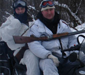 Новогодняя охота январь 2007 г.(Челябинская область)