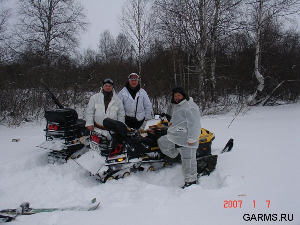 Новогодняя охота январь 2007 г.(Челябинская область)