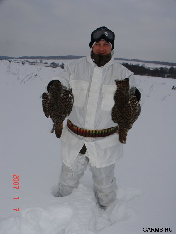 Новогодняя охота январь 2007 г.(Челябинская область)