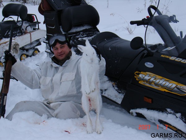 Новогодняя охота январь 2007 г.(Челябинская область)