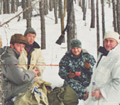Охота на зайца ноябрь 2000 г. (Башкирия)