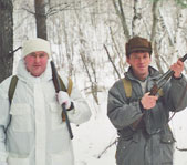 Охота на зайца ноябрь 2000 г. (Башкирия)