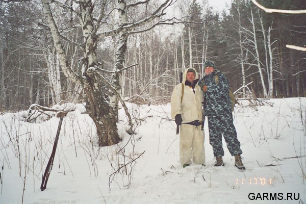 Охота на зайца ноябрь 2000 г. (Башкирия)