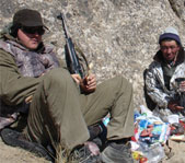 Охота на козерога март 2007 (Киргизия)