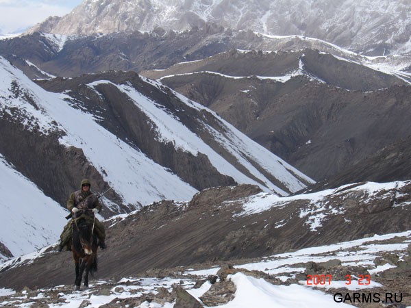 Охота на козерога март 2007 (Киргизия)