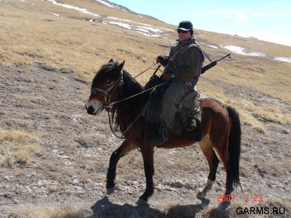 Охота на козерога март 2007 (Киргизия)