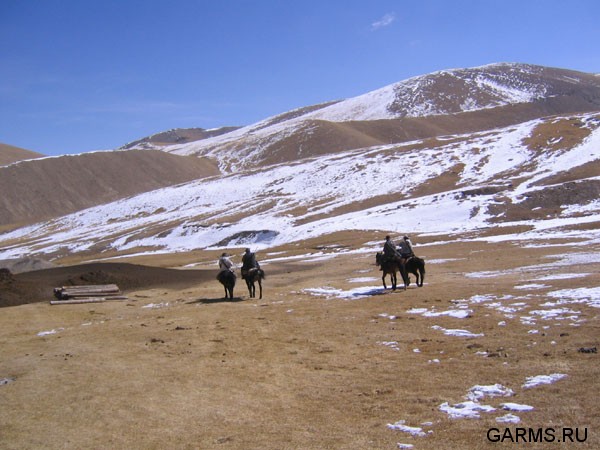 Охота на козерога март 2007 (Киргизия)