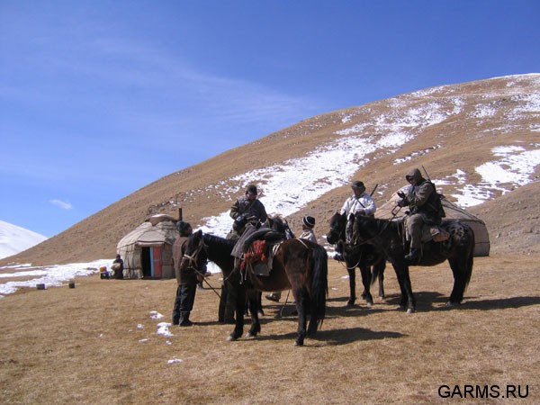 Охота на козерога март 2007 (Киргизия)