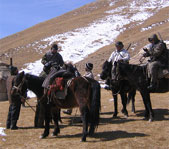 Охота на козерога март 2007 (Киргизия)