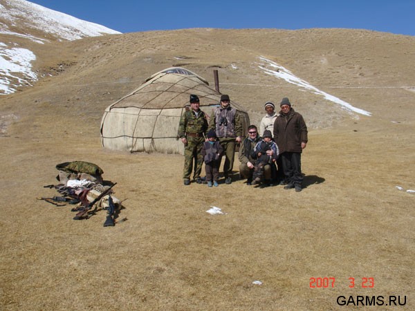 Охота на козерога март 2007 (Киргизия)