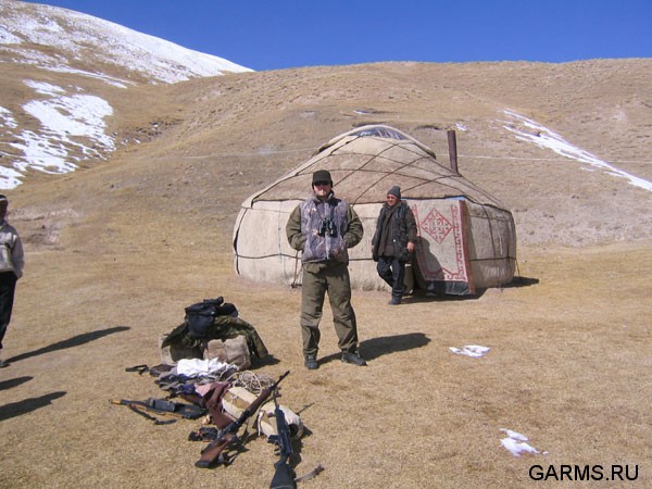 Охота на козерога март 2007 (Киргизия)