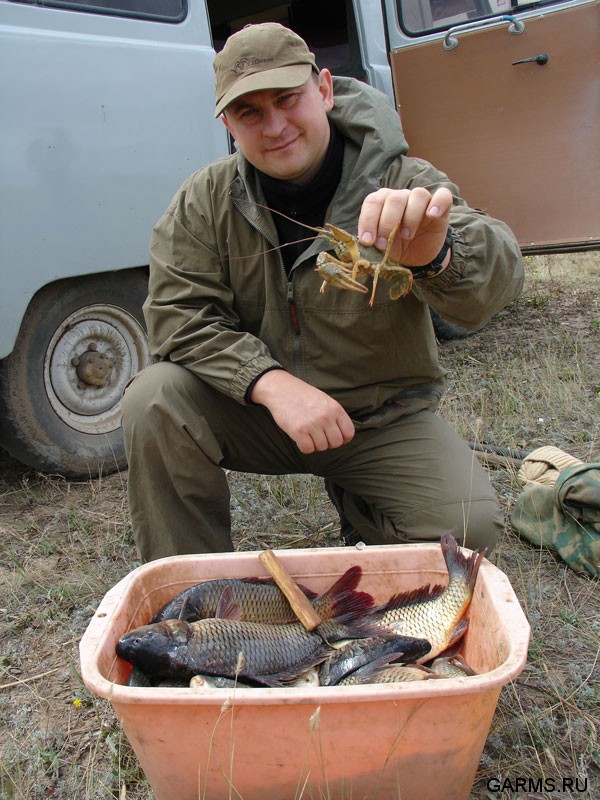 В местных озерах даже раки водятся...