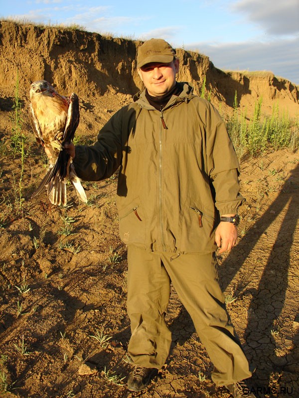 Коршун будет жить у нас на кордоне...