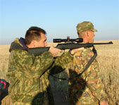 Охота на сурка август 2007г. (Оренбургская область)