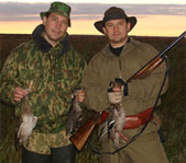 Открытие осенней охоты август 2007г. (Челябинская область)
