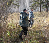 Осенняя охота на козла на реву октябрь 2007г.(Челябинская область)