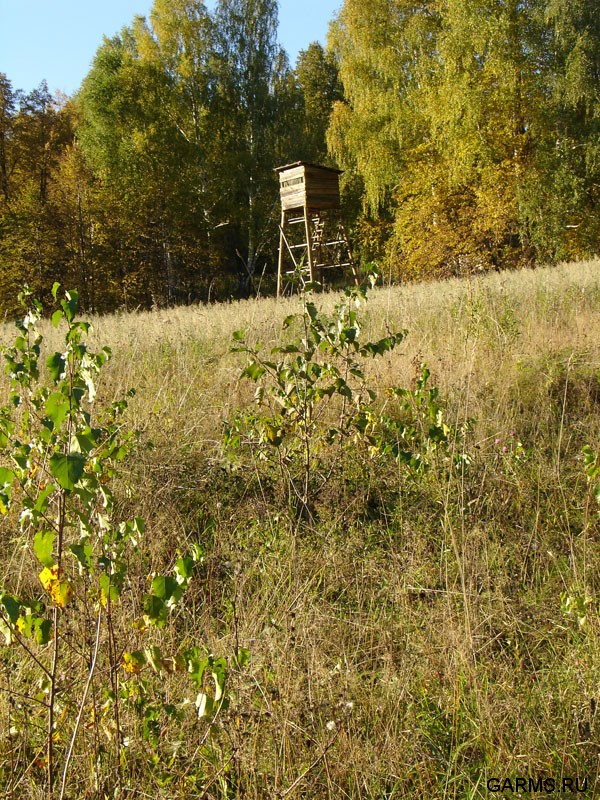 Лабаз к приему охотников готов...