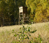 Лабаз к приему охотников готов...