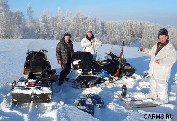 Новогодняя охота январь 2008г. (Челябинская область)