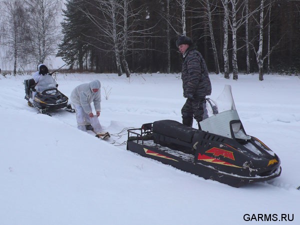 Новогодняя охота январь 2008г. (Челябинская область)