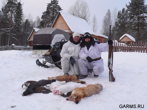 Новогодняя охота январь 2008г. (Челябинская область)