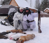 Новогодняя охота январь 2008г. (Челябинская область)