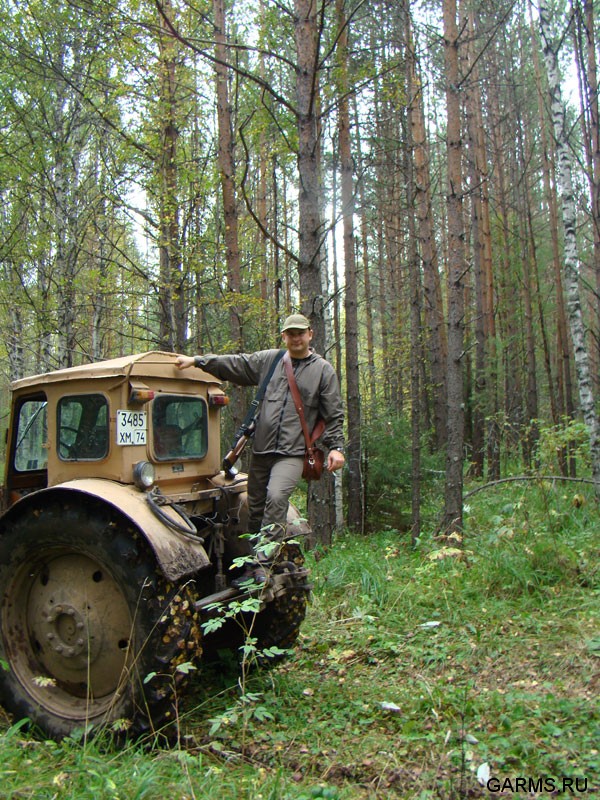 Осенняя охота на медведя на овсах сентябрь 2008г. (Челябинская область)