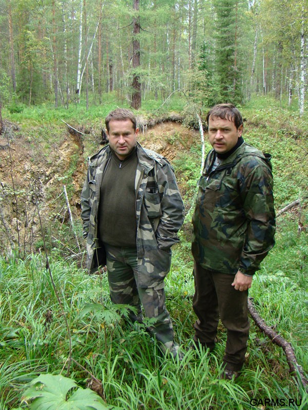 Осенняя охота на медведя на овсах сентябрь 2008г. (Челябинская область)