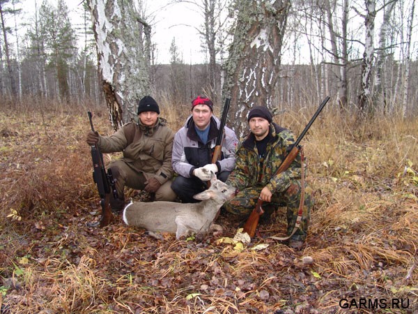 Охота на косулю и кабана октябрь-ноябрь 2008 г. (Челябинская область)