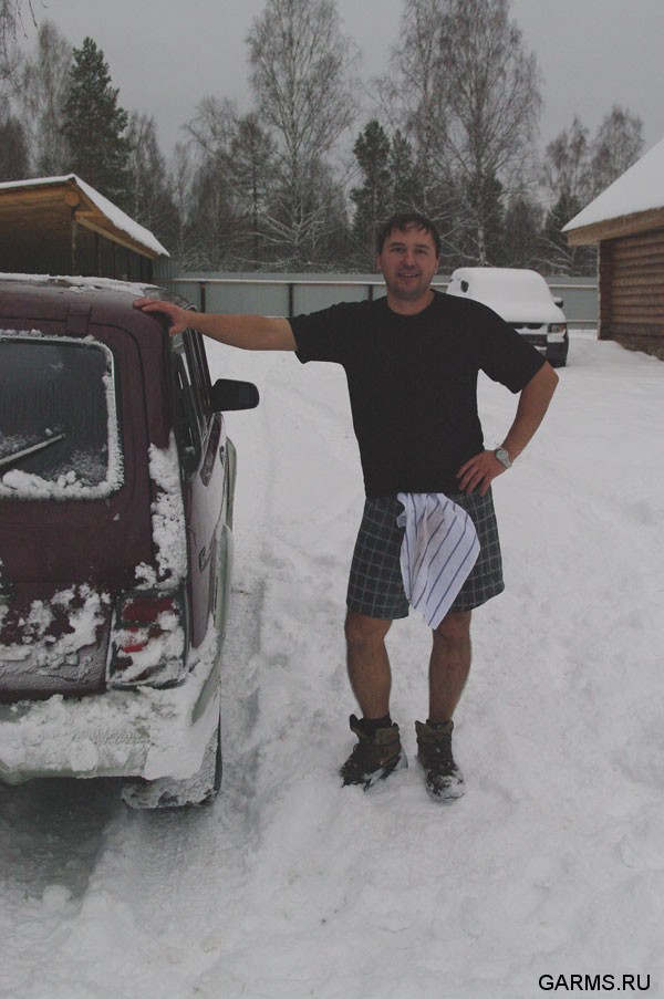 Загонная охота на косулю декабрь 2008г. (Челябинская область)