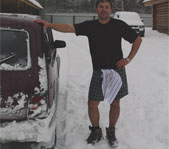 Загонная охота на косулю декабрь 2008г. (Челябинская область)