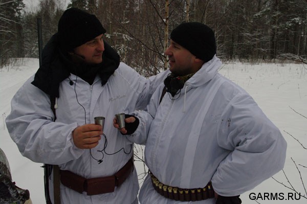 Загонная охота на косулю декабрь 2008г. (Челябинская область)