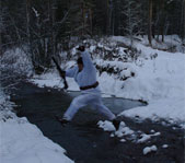 Загонная охота на косулю декабрь 2008г. (Челябинская область)